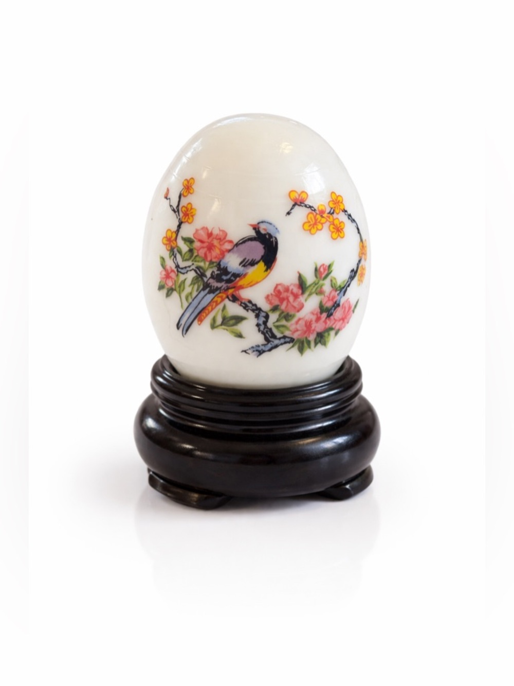 Avon Imperial Garden Cologne Perfume Bottle Vintage Birds of Paradise Art 28ml